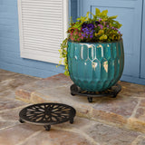 Inside Outside Garden Plant Caddy 2 pk