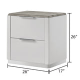 Jazz - Bedroom Set With LED Upholstered Headboard