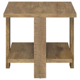 Square End Table - Mango Color