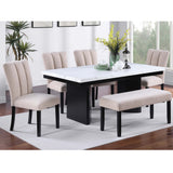 Dining Table For Kitchen - Black / White
