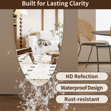 Modern Oval Full Length Wall Mirror