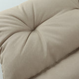 2 Piece Outdoor Chaise Lounge Chair Cushion Set