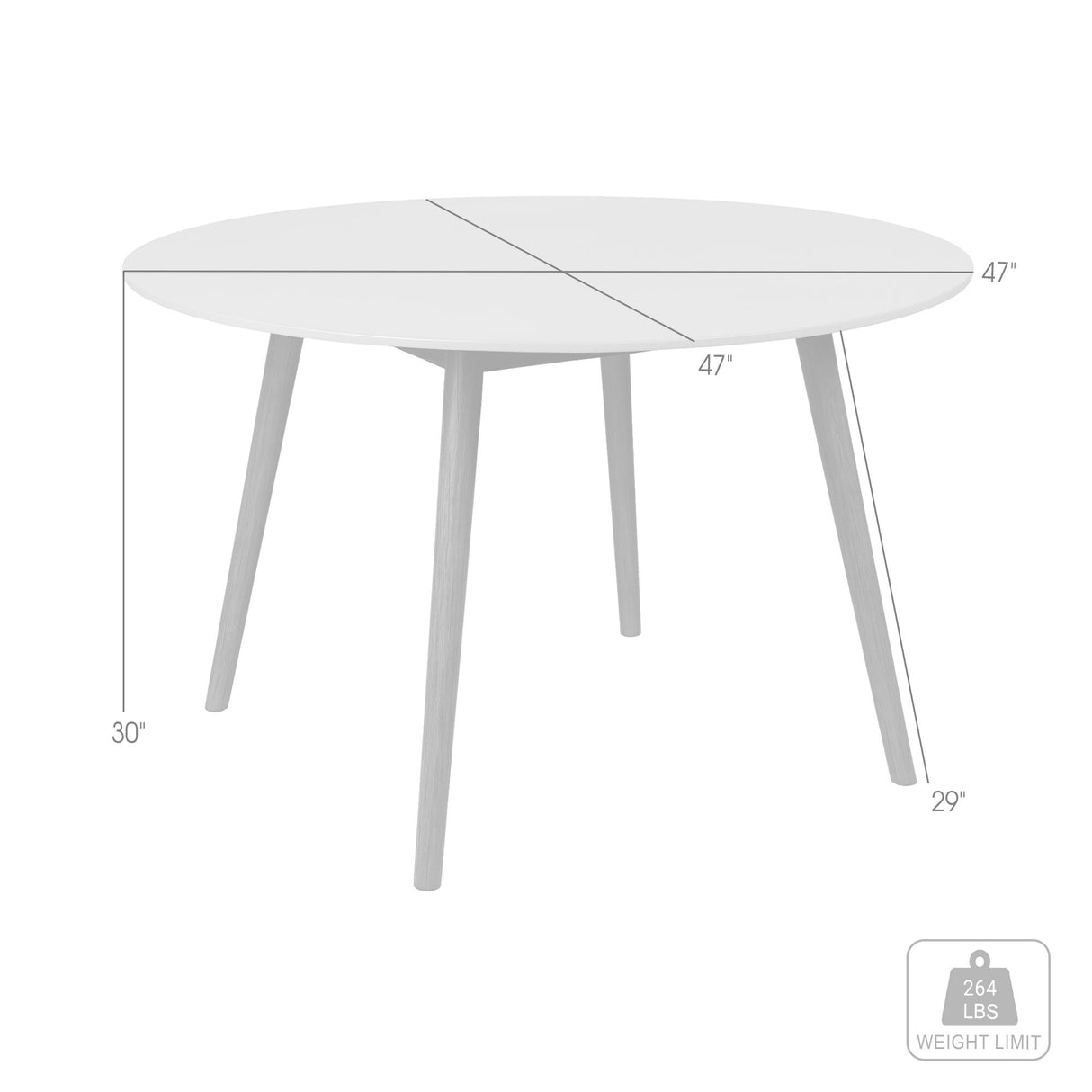 Sydney - Outdoor Patio Round Dining Table