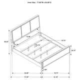 Benson - Eastern King Bedroom 4 Piece Set - Sand