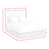 Rosalie - Fabric Upholstered Bed
