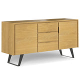 Sideboard Buffet Dining Cabinet Industrial Wood Storage 60x30in