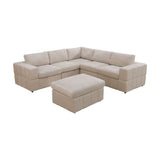 Modular Sectional Sofa, Reversible Set