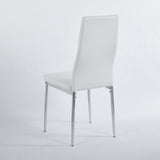 Chrome Leg Dining Chair (Set of 4)