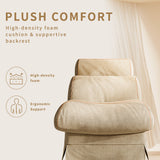 Accent Chair, Soft Medium Firm Upholstery For Living Room