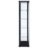 Hyacinth - 4 Shelf Curio Cabinet
