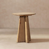 Clarence - Rectangular End Table - Antique Brown