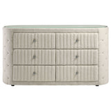 Santiago - 6 Drawer Dresser - Ivory