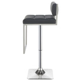 Adjustable Bar Stool, Height-Adjustable For Modern Dining Spaces