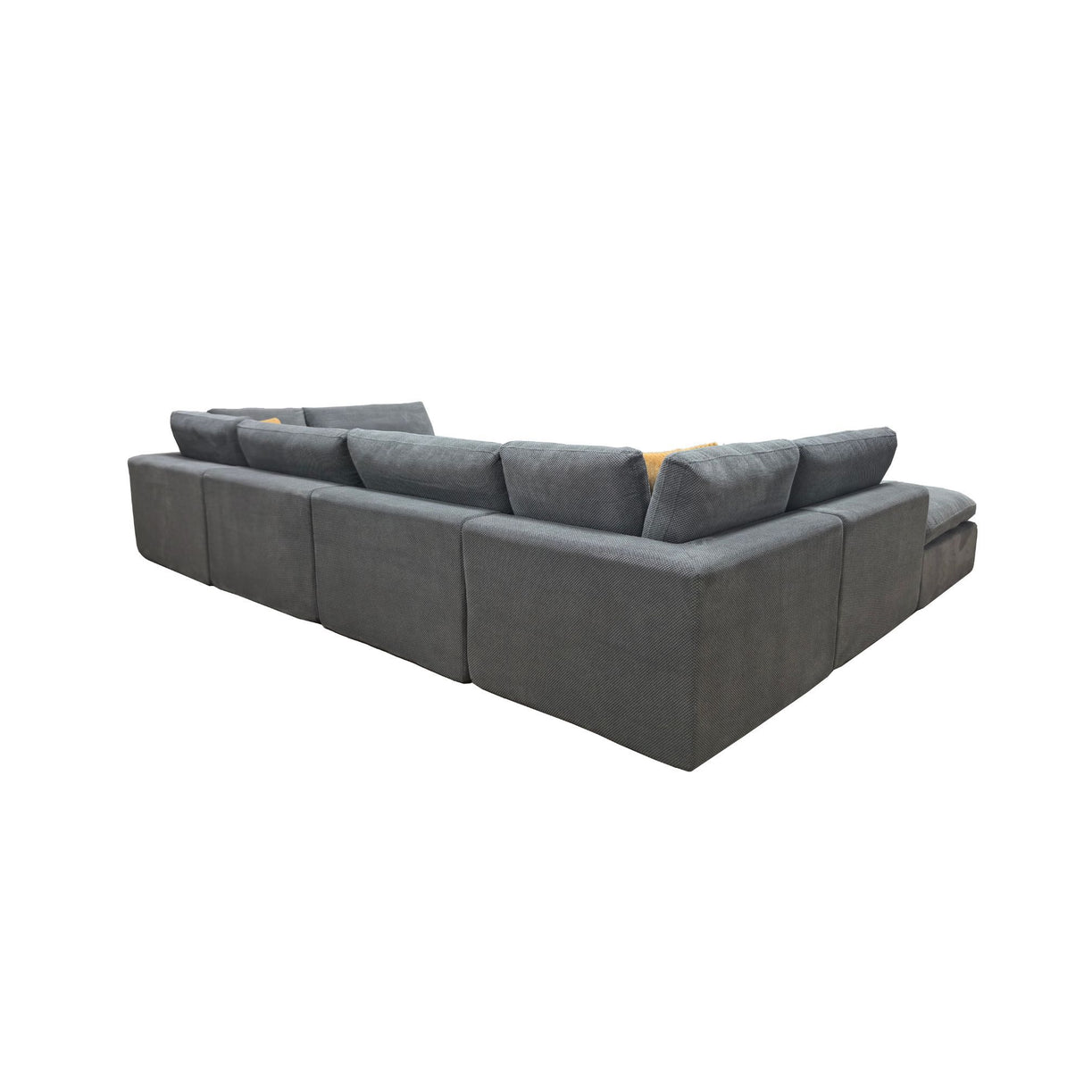 Custom Configuration Modular Sectional & Toss Pillows