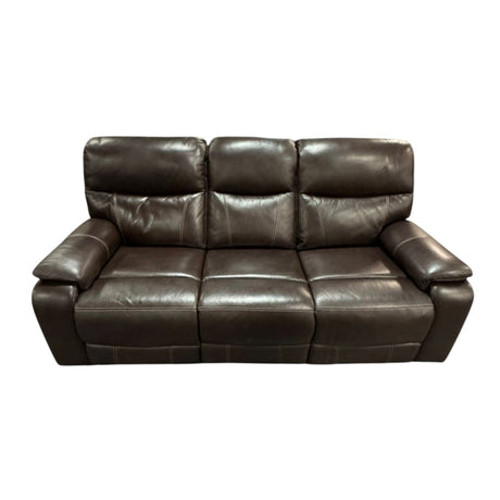 Fallon Leather Power Reclining Sofa (ID L023678) - Alpine Outlets