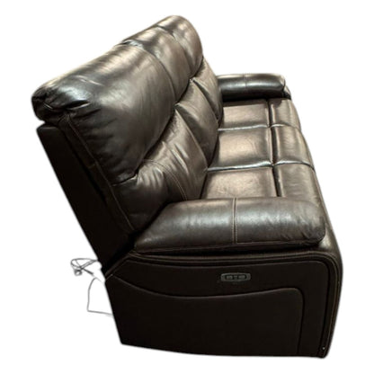 Fallon Leather Power Reclining Sofa (ID L023678) - Furniture available at Alpine Outlets in Denver