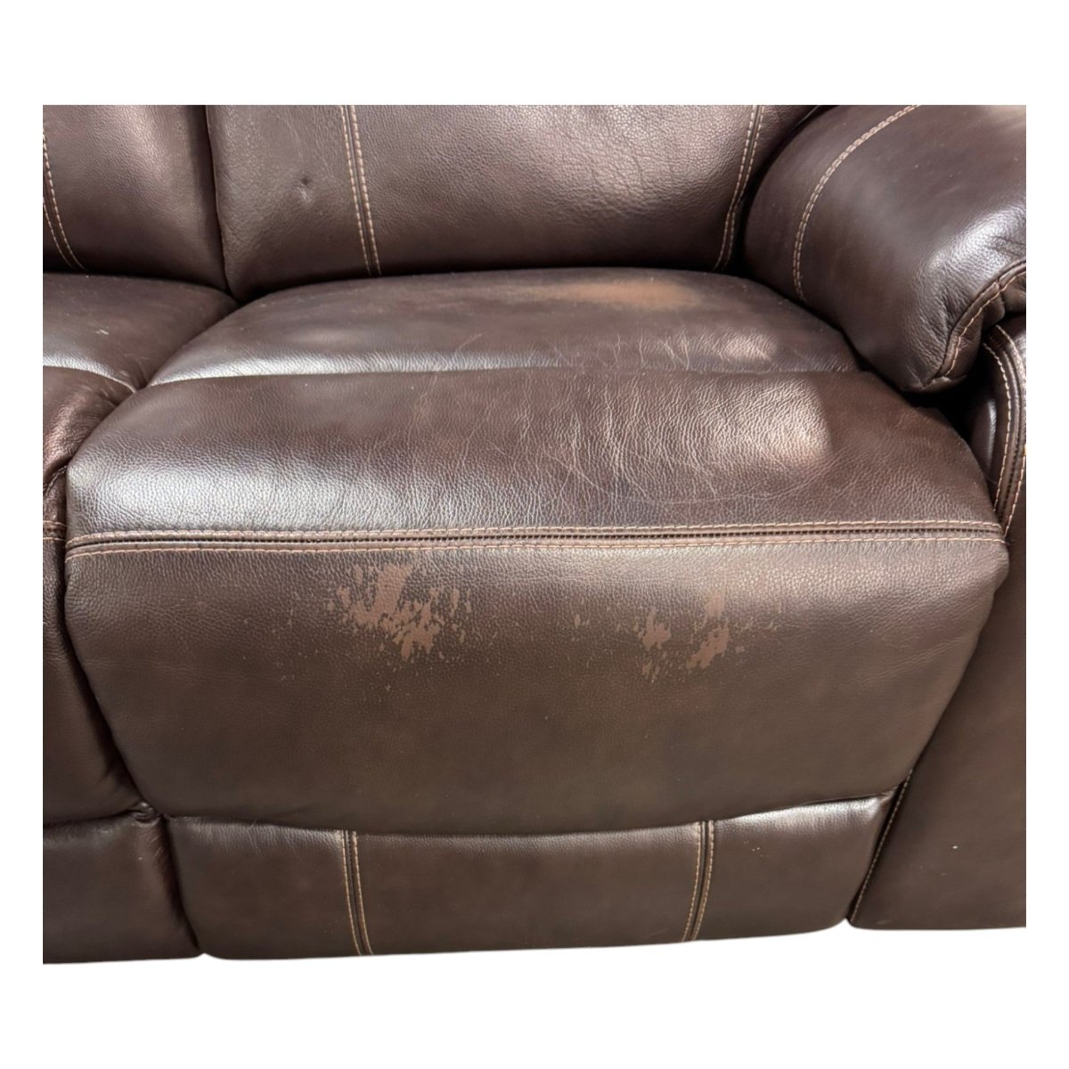 Fallon Leather Power Reclining Sofa (ID L084689) - Furniture available at Alpine Outlets in Denver