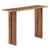 Farmhouse Mango Wood Console Table – Natural 46 Inch - Ottomans available at Alpine Outlets in Denver