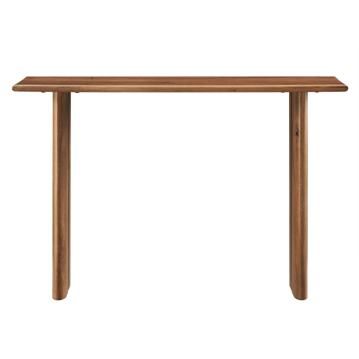 Farmhouse Mango Wood Console Table – Natural 46 Inch - Ottomans available at Alpine Outlets in Denver