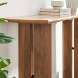 Farmhouse Mango Wood Console Table – Natural 46 Inch - Ottomans available at Alpine Outlets in Denver