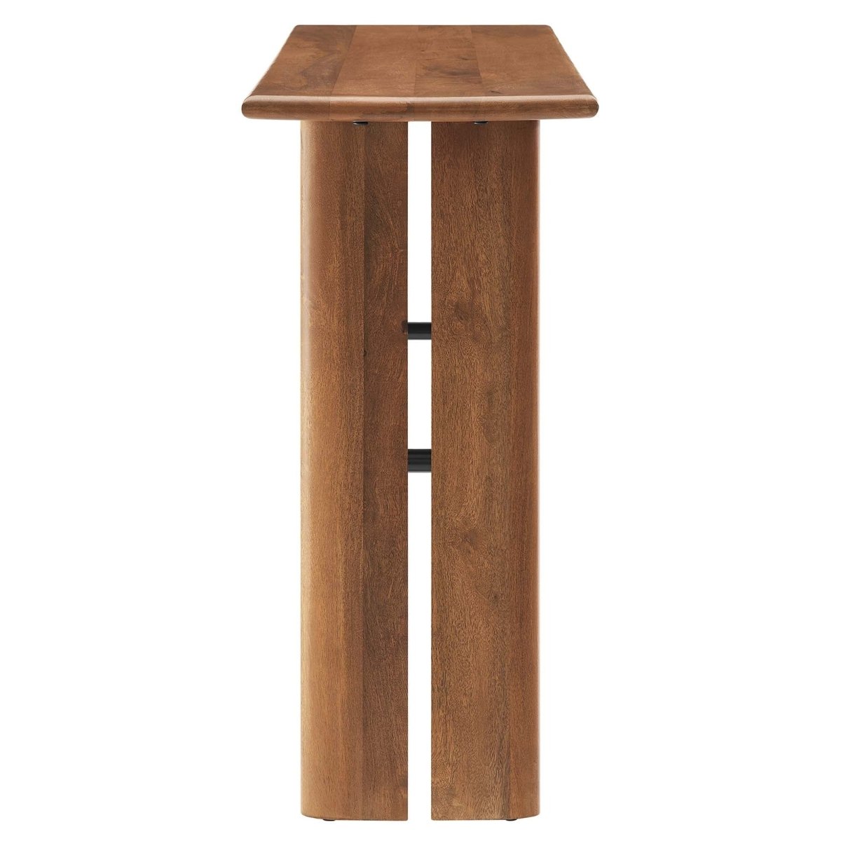 Farmhouse Mango Wood Console Table – Natural 46 Inch - Ottomans available at Alpine Outlets in Denver
