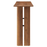 Farmhouse Mango Wood Console Table – Natural 46 Inch - Ottomans available at Alpine Outlets in Denver