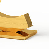 Dual C - Shaped Console Table