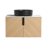 Wall Mounted Bathroom Vanity With Art Sink