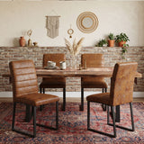 Oversized Square Design Dining Chairs For Home