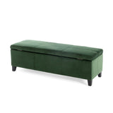 Upholstered Storage Ottoman Bench