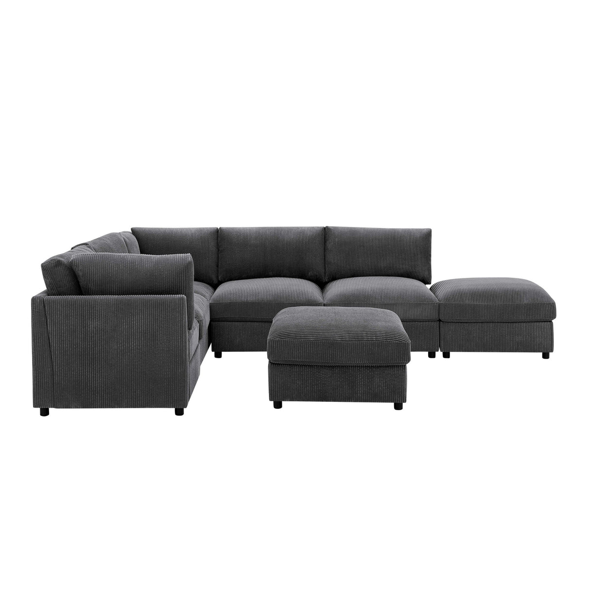 Modern Reversible Modular Sectional