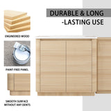 Freestanding Bathroom Vanity With Sink, 1 Small Storage Cabinet, Soft Close Door