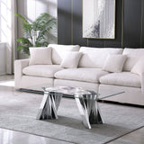 Table With Twisted Fan Shaped Legs