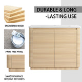 Freestanding Bathroom Vanity With Sink & 2 Soft Close Doors