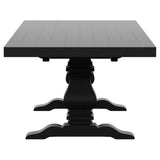 Extension Dining Table Set With Expandable Table With Upholstered Wingback Chairs