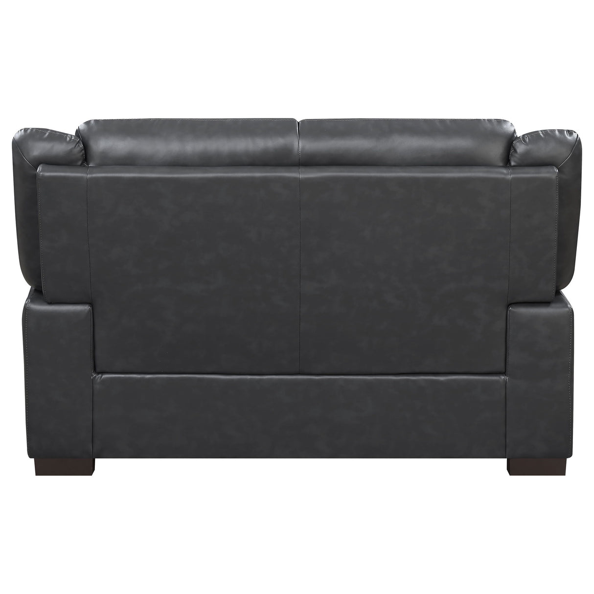 Borden - 2 Piece Living Room Set With Smooth Upholstery - Gray