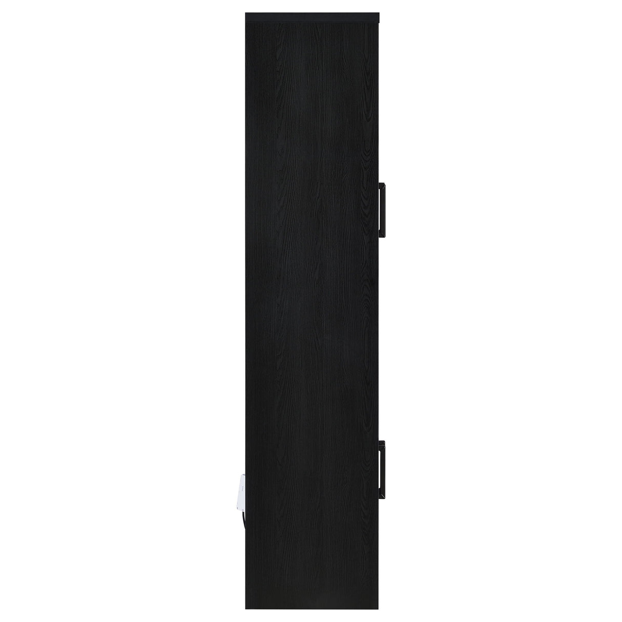 Shayne - 4 Door Display Cabinet With LED Lighting - Black