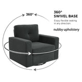 360 Degree Rotation Single Sofa Chair For Living Room