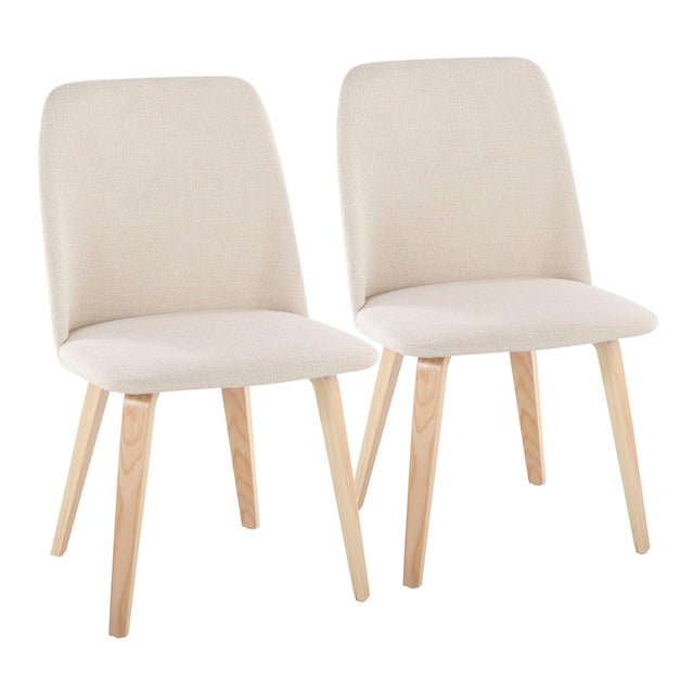 Toriano - Contemporary Dining Chair (Set of 2) - Chair Sets - Alpine Outlets