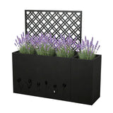 Tall Planter Raised Garden Bed With Trellis