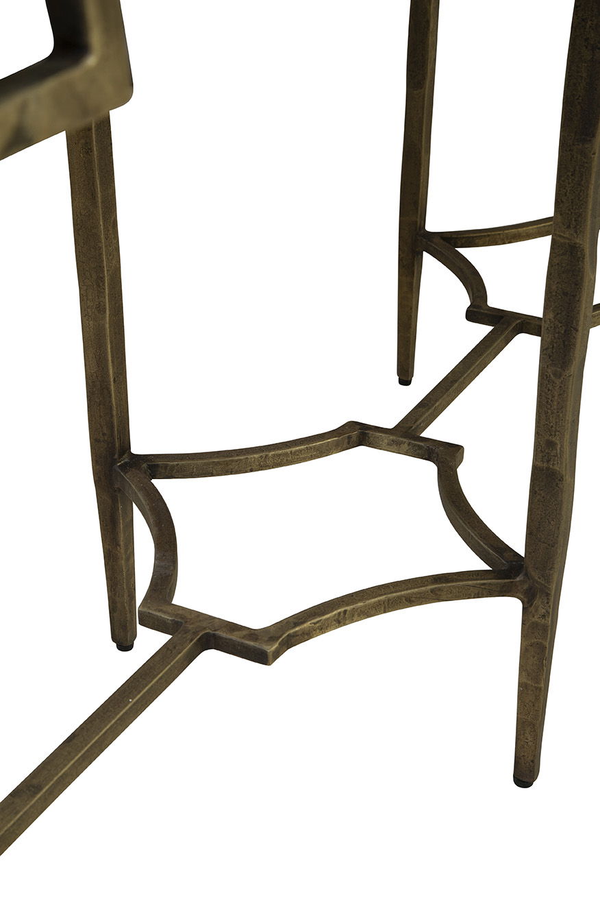 Tours - Console - White / Gold