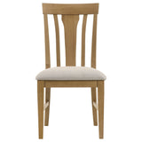 Auburn - 5 Piece Dining Set - Natural / Light Brown