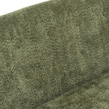 Nordic Chair Laid Back Loveseats With Curved Backres, No Armrests