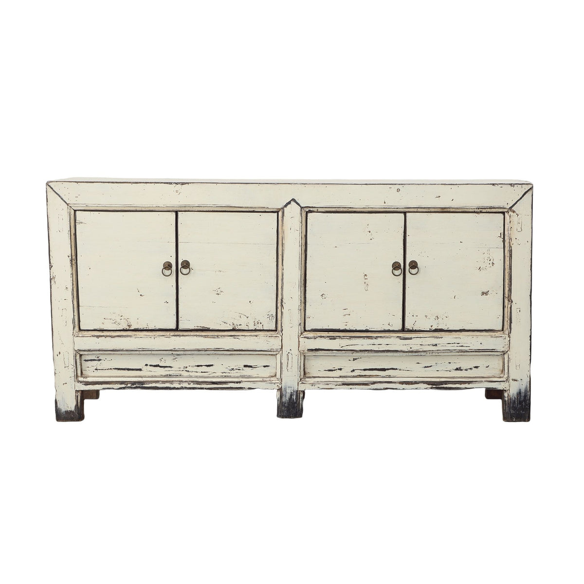 Barnes - Antique Sideboard - Gray