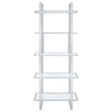 Colfax - 5 Shelf Bookshelf - Clear