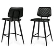 Raya - Upholstered Counter Height Stool (Set of 2) - Stool Sets - Alpine Outlets