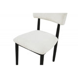 Contemporary Upholstered Dining Chairs (Set of 2)