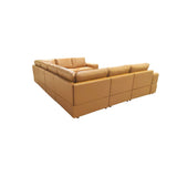 Modern Sectional Sofa With Large Square Arms