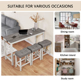 4 Piece Bar Table Set With Power Outlet