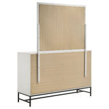 Taraval - 6 Drawer Dresser With Mirror - White